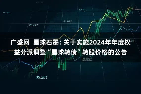 广盛网  星球石墨: 关于实施2024年年度权益分派调整“星球转债”转股价格的公告